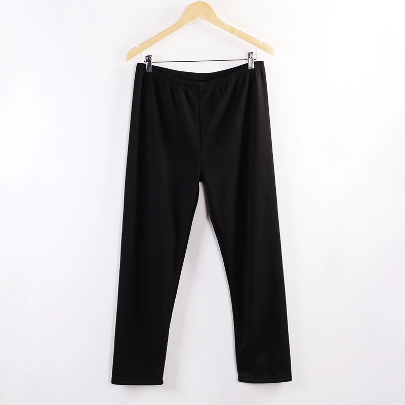 Solid Color Loose Cotton Linen Casual Pants Home Trousers Women&prime; S Wide Leg Pants with Pockets