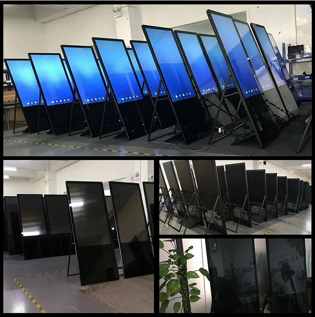 Portable LCD Digital Signage 43 Inch Car LCD Supplier Lottery Center Ad Player LED 43 Inch Open Frame Ad Player for Casino LCD Digital Signage