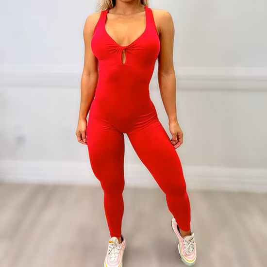 Workout Jumpsuits for Women Yoga One Piece Bodysuit